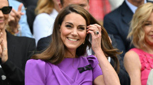 La princesse Kate assiste à la finale hommes de Wimbledon