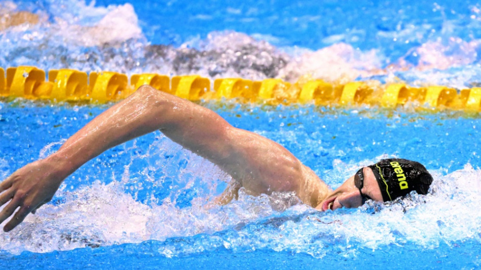 Schwimm-WM: Märtens gewinnt Bronze über 400 m Freistil