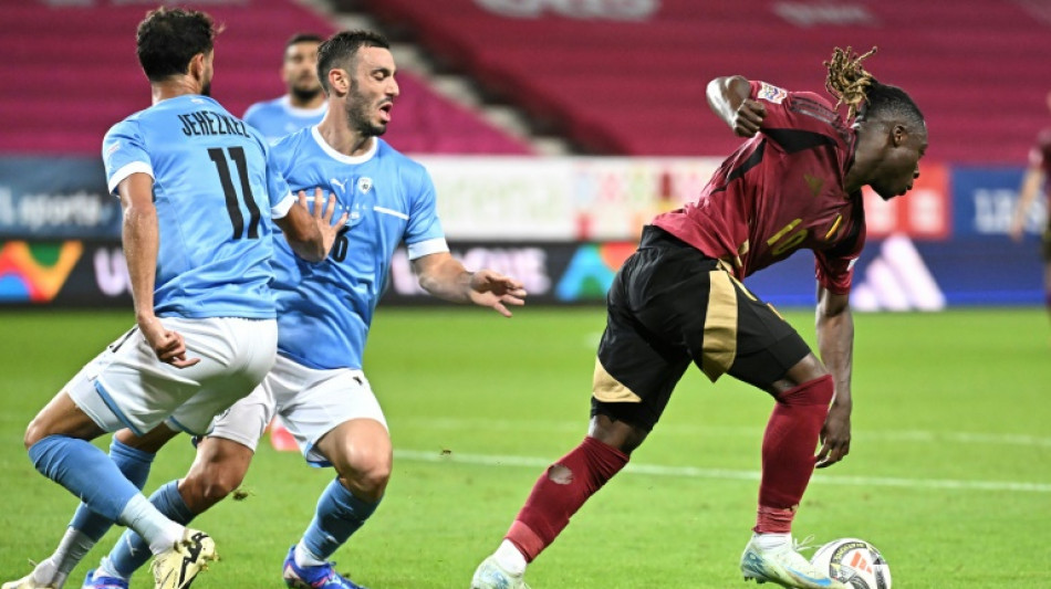 De Bruyne scores twice as Belgium beat Israel in Nations League