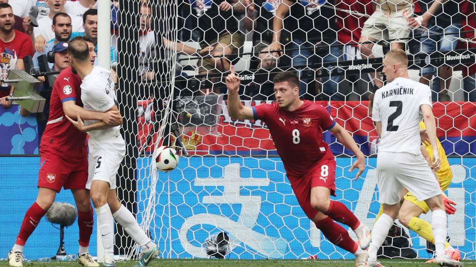 Euro 24: Slovenia-Serbia 1-1