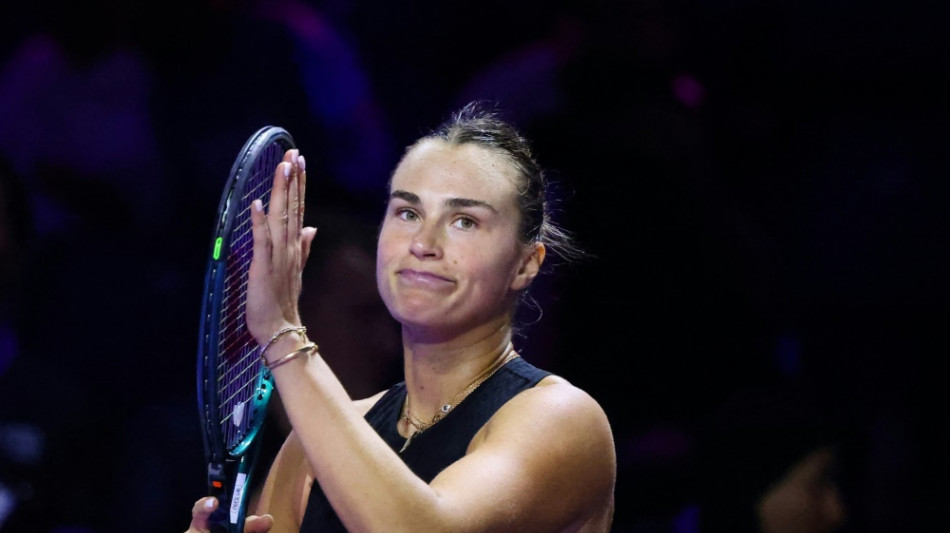 WTA Finals: Sabalenka beendet Tennisjahr auf Platz eins