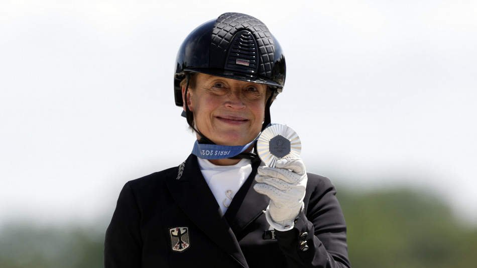 Parigi: Dressage; argento Werth, non eguaglia Latynina e Ledecky