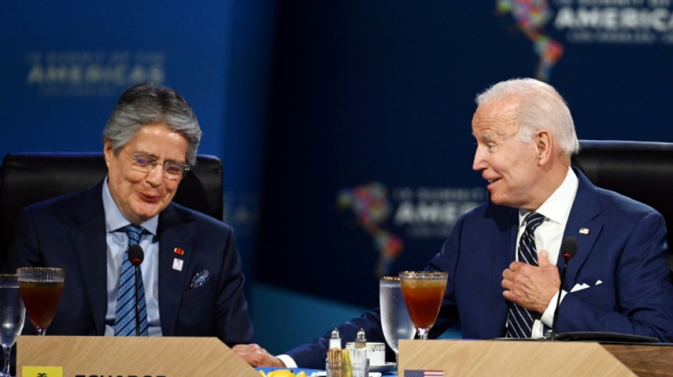 Lasso se reúne con Biden para pedirle ayuda contra el narcotráfico en Ecuador