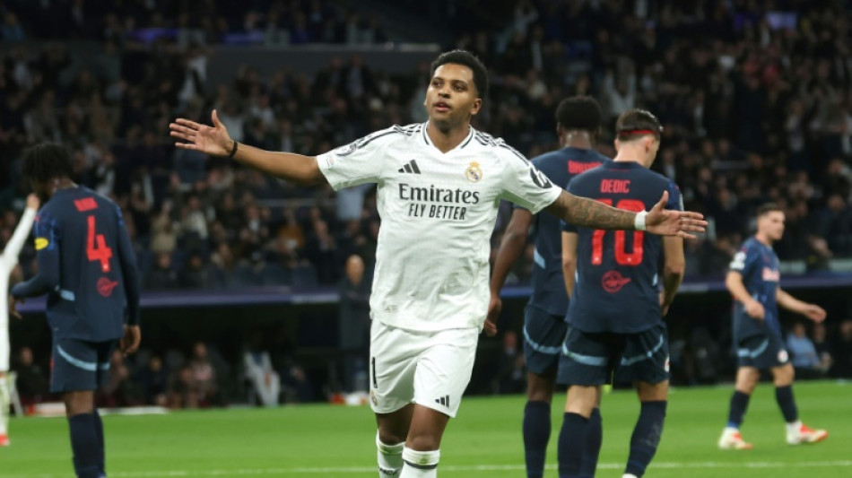 Real Madrid thrash Salzburg to get back on Champions League track