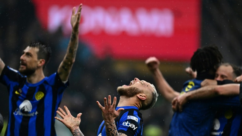 Inter Milan win Serie A title in derby thriller with AC Milan