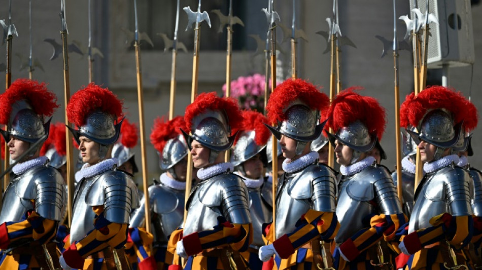 Defending the pope: behind the Swiss Guards' armour