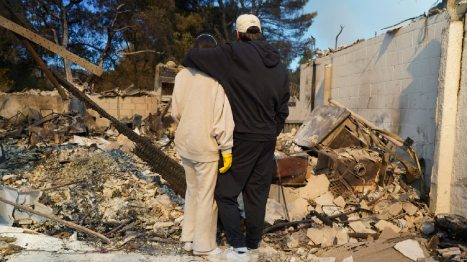 'Purgatory': Los Angeles fire leaves nothing but a tiny momento