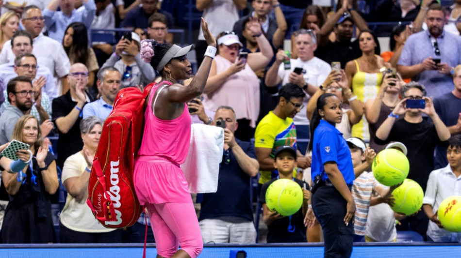 Williams chancenlos bei ihren 24. US Open