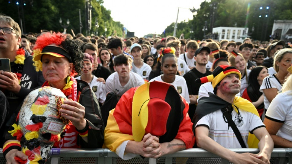 Heartbreak for Germany fans after dramatic Euros exit