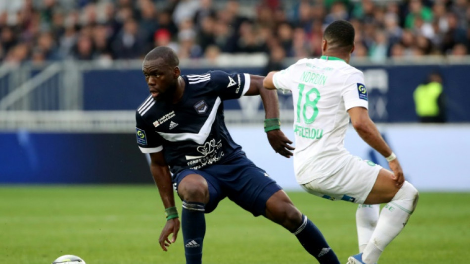 L1: l'avant-dernier Bordeaux accroché par Saint-Etienne (2-2) après avoir mené 2-0