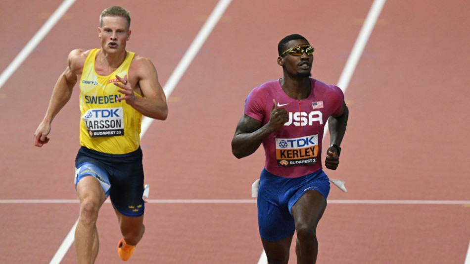 100 m: Kerley locker weiter, Jacobs mit Problemen