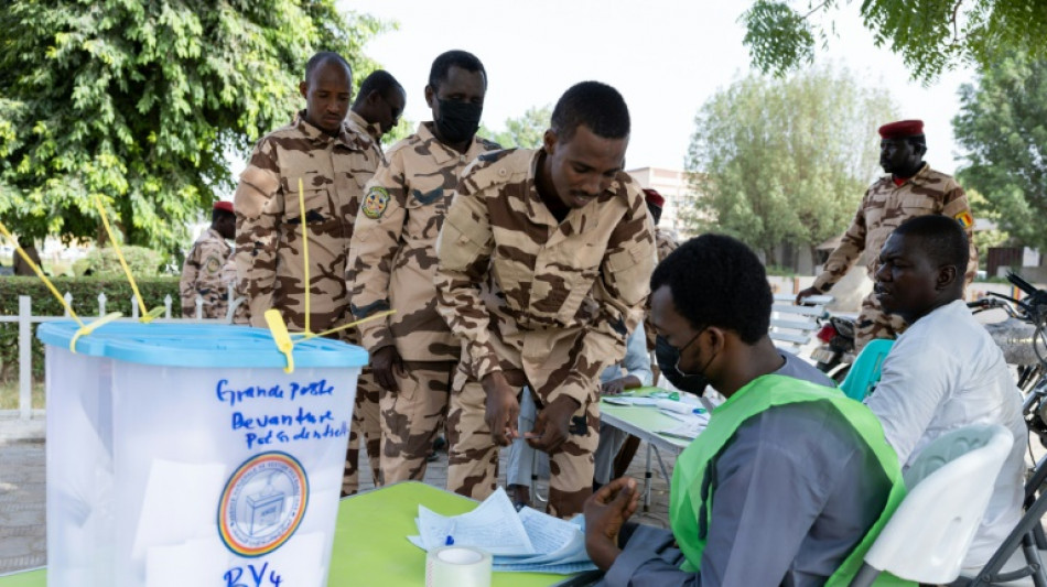 Military-ruled Chad votes for president in bloody transition