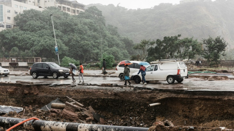 L'Afrique du Sud évalue les lourds dégâts après les inondations