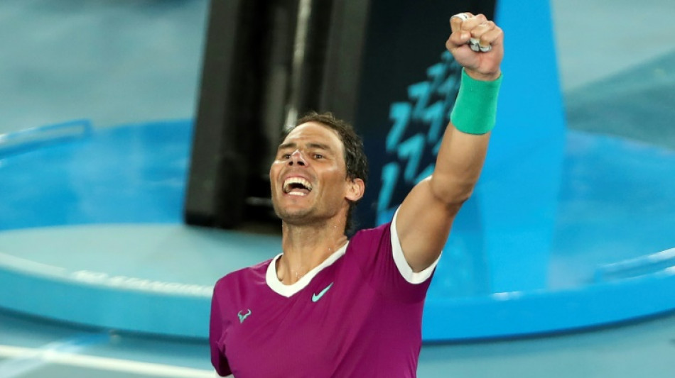 Open d'Australie: Rafael Nadal en finale après avoir battu Matteo Berrettini