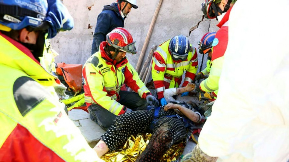 Turkish woman rescued from quake rubble after over 100 hours