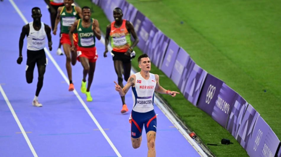 Norway's Ingebrigtsen storms to Olympic gold in 5,000m