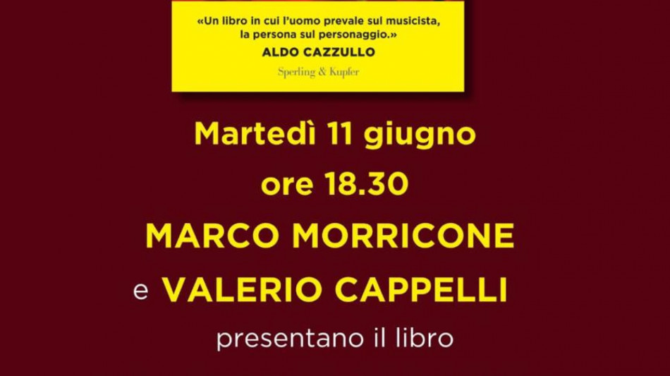 Morricone tra vezzi e segreti secondo il figlio Marco e Cappelli