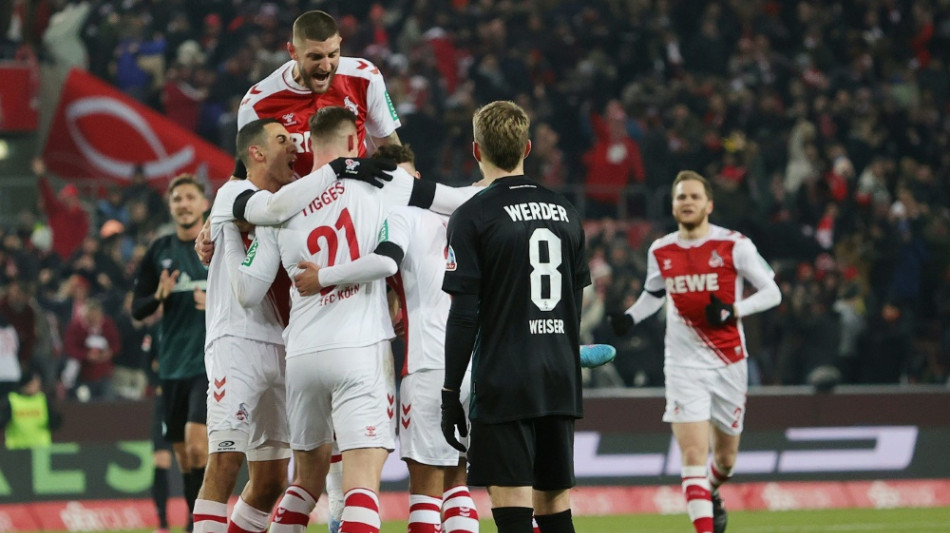 Historischer Sieg gegen den Frust: Köln überrollt Werder