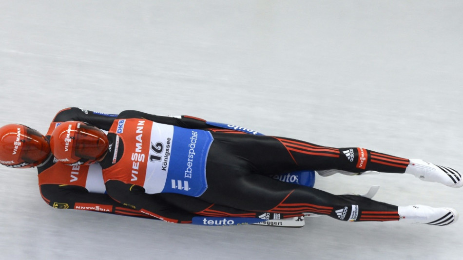 Rodeln: Gold für deutsche Doppel in Oberhof