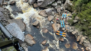 Kayaker 'stable' after leg amputated in Australian river rescue