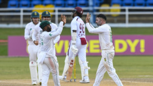 South Africa's Maharaj restricts West Indies in rainy third day of Test