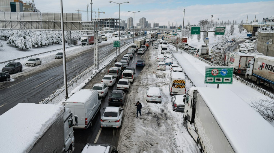 Istanbul permits first flight after snow pummels Mediterranean