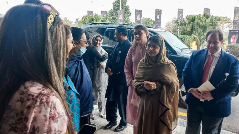 Malala Yousafzai 'overwhelmed and happy' to be back in Pakistan