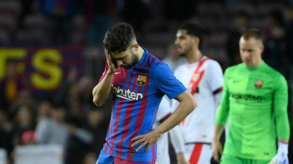 Barca wobble continues as Rayo win puts Real Madrid on brink of title