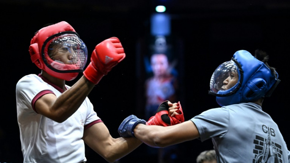 Thai cops seek image boost in brutal martial arts contest