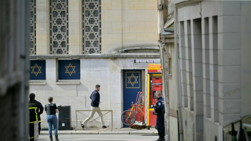 French police kill man trying to set fire to synagogue