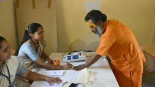 Lone Indian voter casts ballot in special forest booth