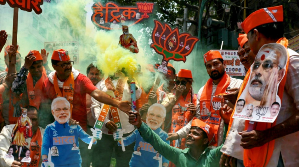 Modi heads for victory in India vote, with reduced majority