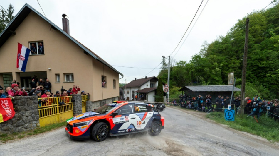 Neuville leads tight chase for Croatia Rally win