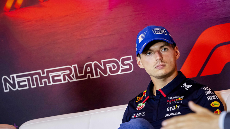 F1:Olanda;Verstappen'più team in lotta,non posso dire che vinco'