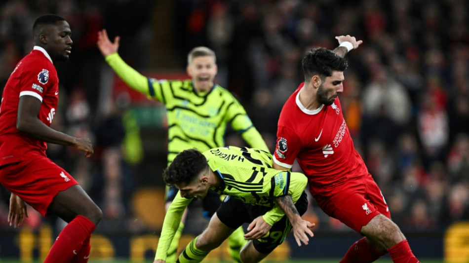 1:1 in Liverpool: Havertz und Arsenal verteidigen Platz eins