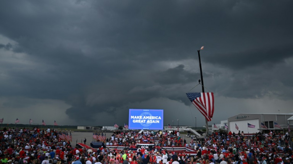 Trump postpones first rally since trial began, due to bad weather