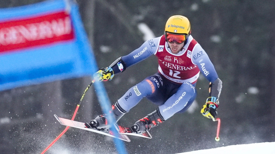 Sci: show di Mattia Casse, vince il SuperG in Val Gardena