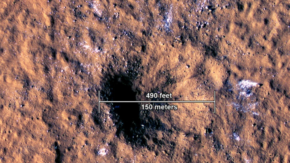 Sur Mars, un impact géant de météorite écouté en direct