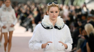 Feathers fly at Chanel's Paris fashion return