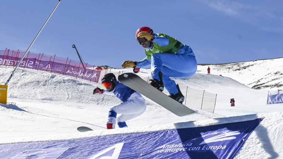 Snowboard: cross, Sommariva terzo sul podio a Cervinia