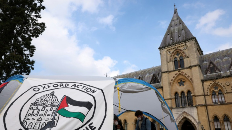 UK police arrest 16 at Oxford University Gaza war protest