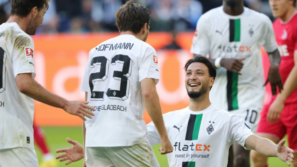 Gladbach nach turbulentem Derbysieg schon Sechster