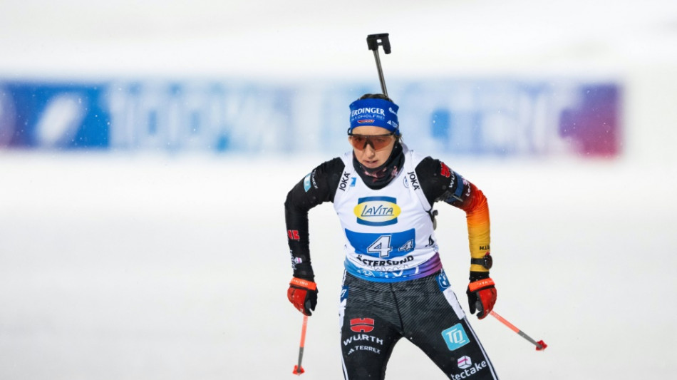 Deutsche Biathletinnen auf Rang drei