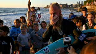 Australian 'pretty cooked' after smashing surfing record