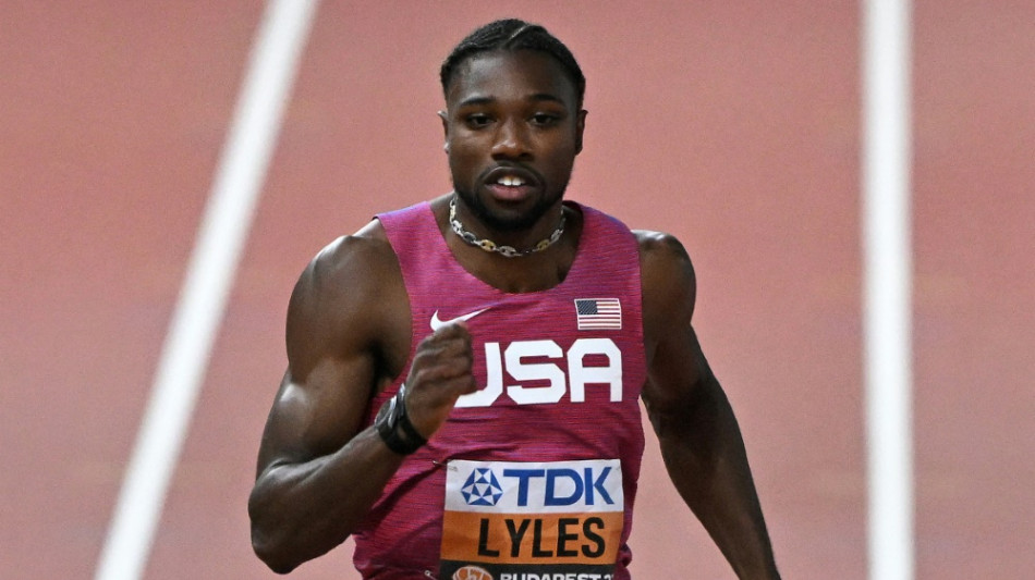 Vor Finale: Lyles schielt auf Bolts 200-m-Weltrekord