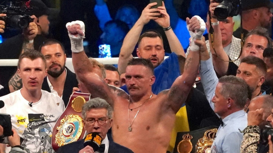 Boxen: Usyk verteidigt WM-Titel gegen Dubois erfolgreich