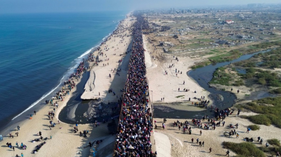 Une marée humaine regagne le nord de Gaza