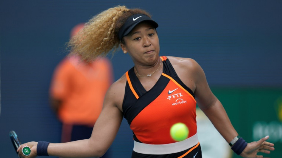 Tennis: Osaka avance en force au 3e tour à Miami, Murray aussi