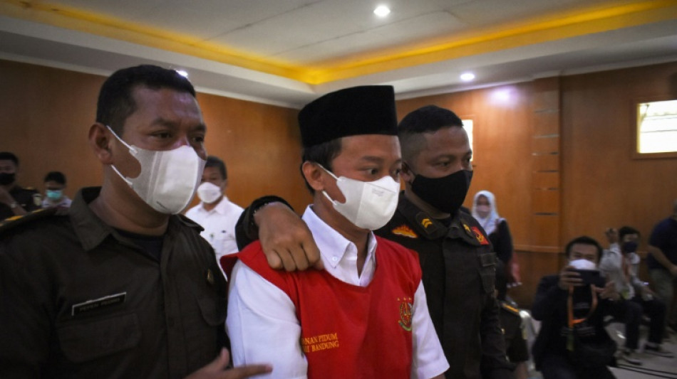 Indonesian teacher sentenced to death for raping 13 students