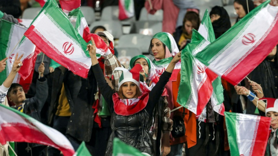 Iranian women in stadium to watch Russia football friendly